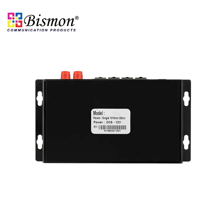 Industrial Fiber Media Converter 4-Port RS232/485/422(RJ45) to Fiber Converter Multi-mode 2km
